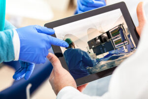 Medis Suite QFR image on tablet