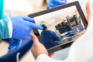 Medis Suite XA image on tablet