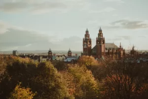 BSCMR in glasgow, medis CMR, picture of the city